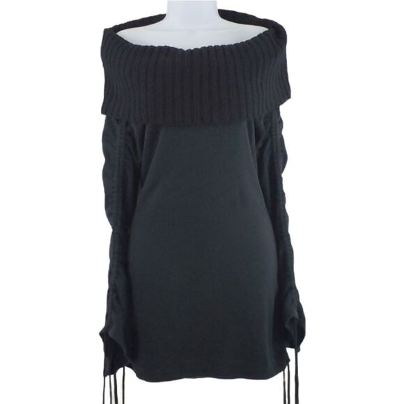 Off the Shoulder Sweater Tunic Sz S/M - Picture 2 of 6